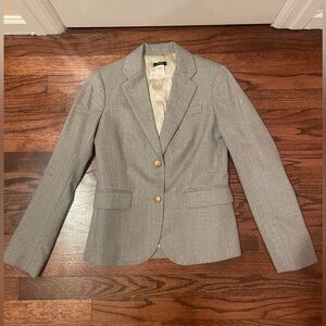 J. Crew Wool Gray Women's Blazer Size 0